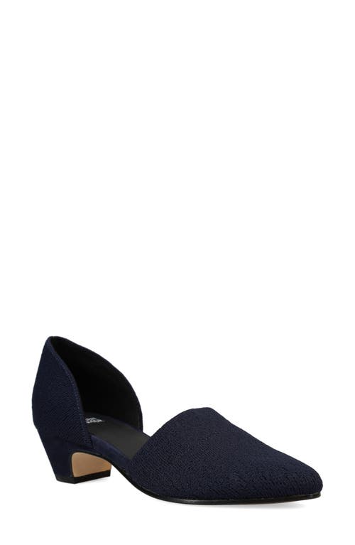 Shop Eileen Fisher Marra D'orsay Pump In Midnight