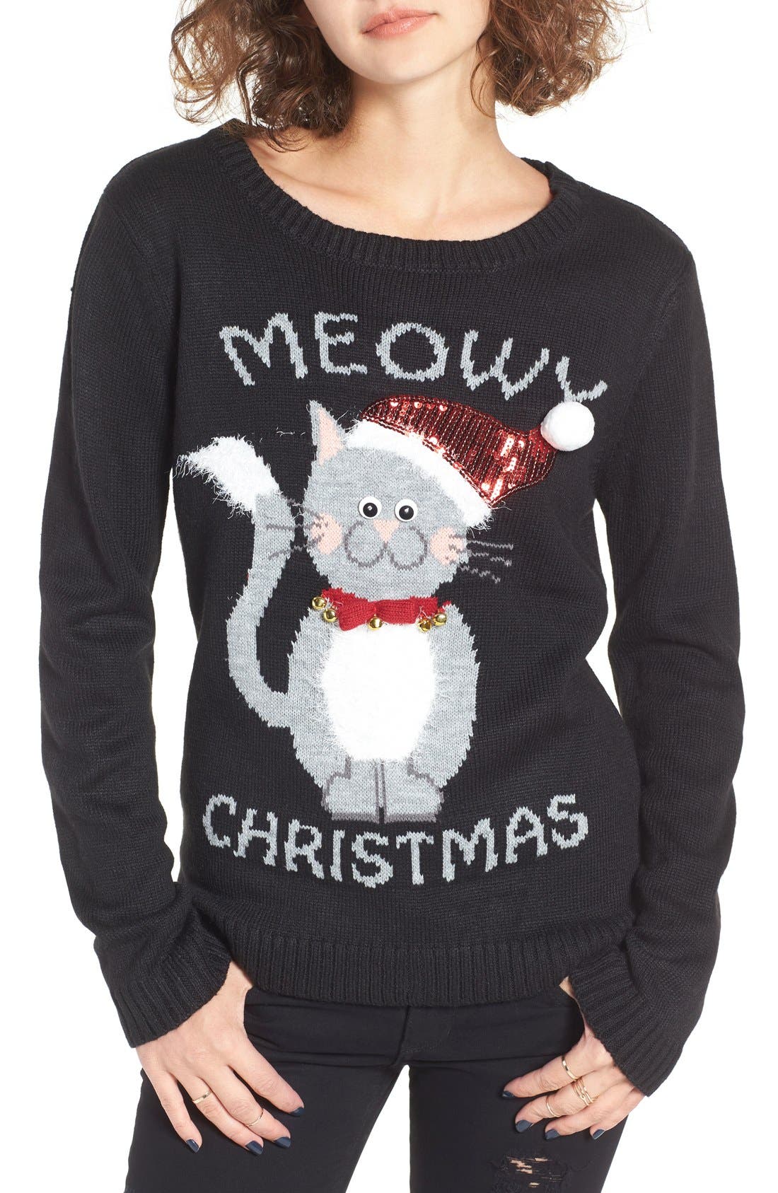 have a meowy christmas sweater