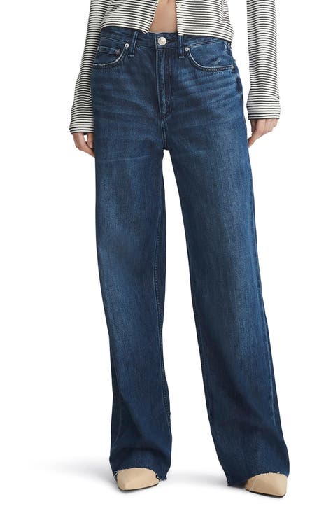 Rag & Bone Super High-Rise Straight Jeans - Size 30 – Dezigner