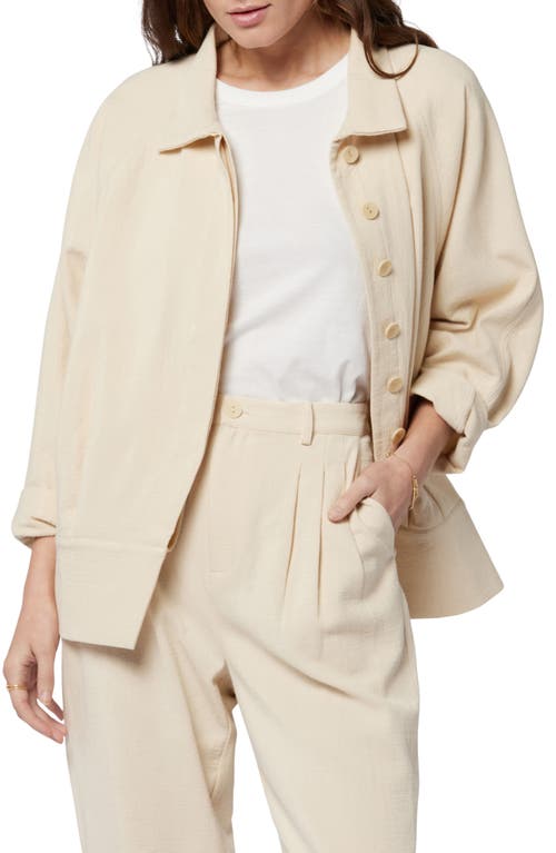 Joie Yves Cotton Jacket Bleached Sand at Nordstrom,