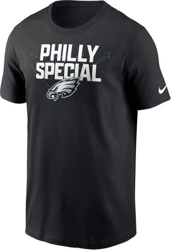 Men's Nike Black Philadelphia Eagles Logo Essential Legend Performance T-Shirt