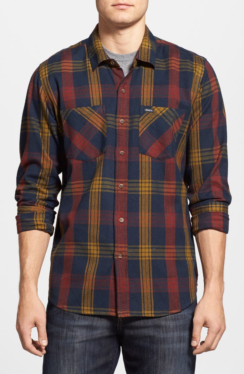 RVCA 'Warehouse' Flannel Shirt | Nordstrom