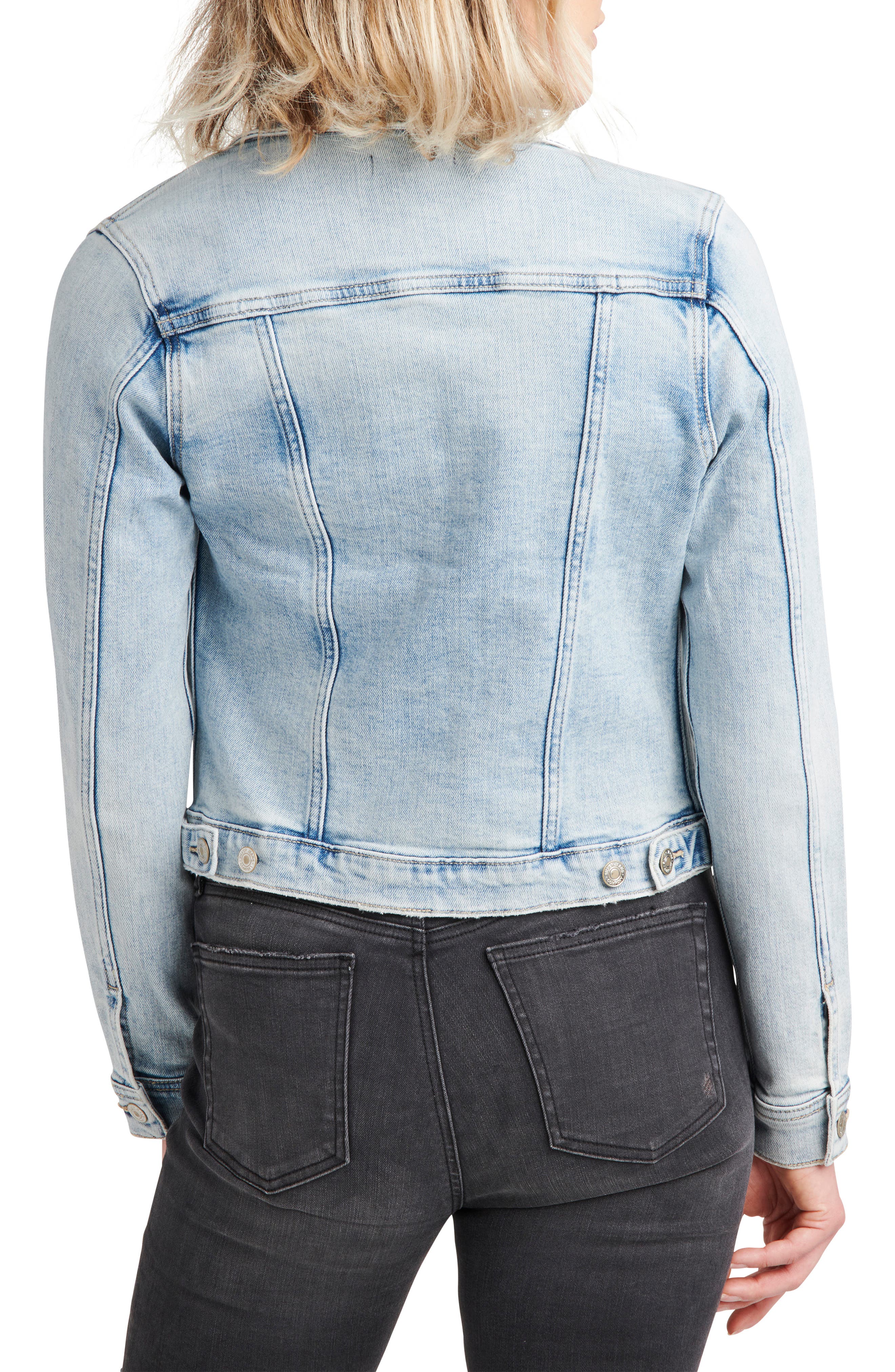 Silver Jeans Co. Fitted Denim Jacket 