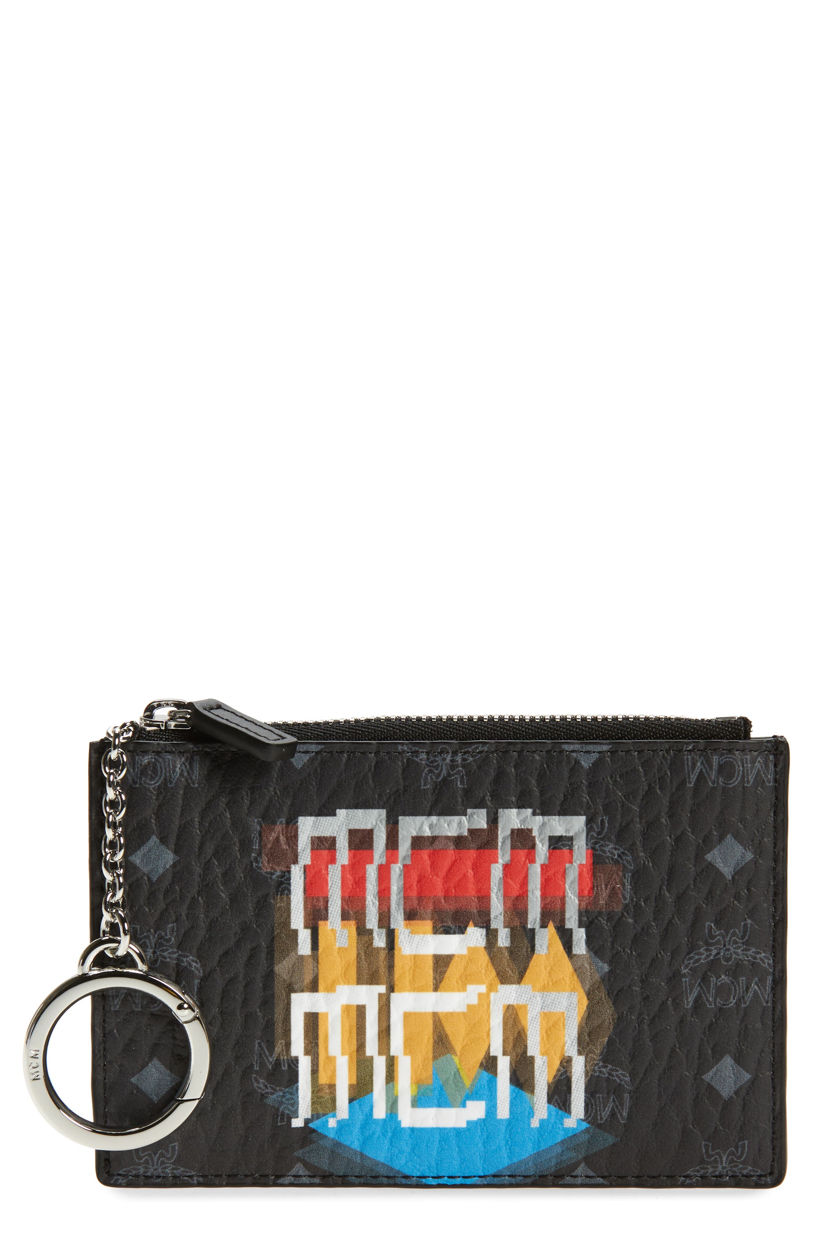 mcm keychain pouch