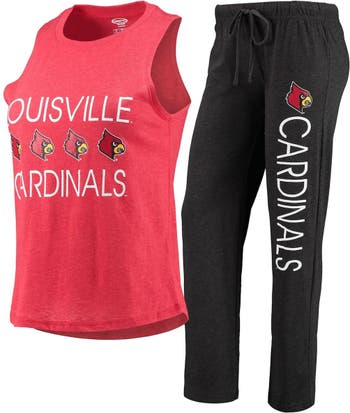 CONCEPTS SPORT Women's Concepts Sport Black/Red Louisville