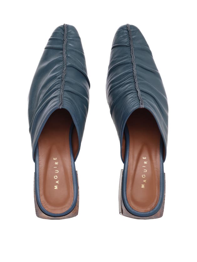 Shop Maguire Amora Mule In Midnight Blue