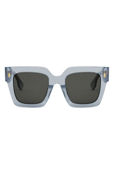 Roma 50mm Square Sunglasses