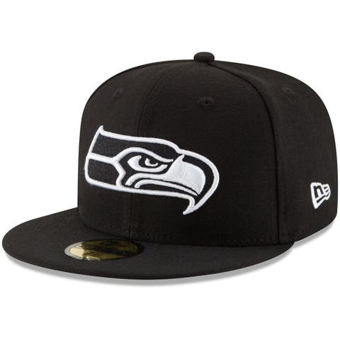 Men's New Era Black/Navy Seattle Seahawks 2022 NFL Draft Low Profile 59FIFTY Fitted Hat