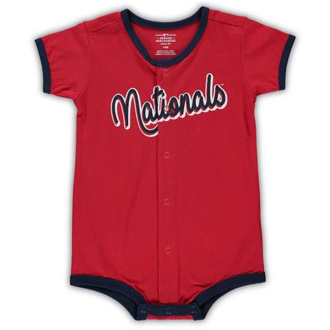 Newborn & Infant Nike White Atlanta Braves Official Jersey Romper