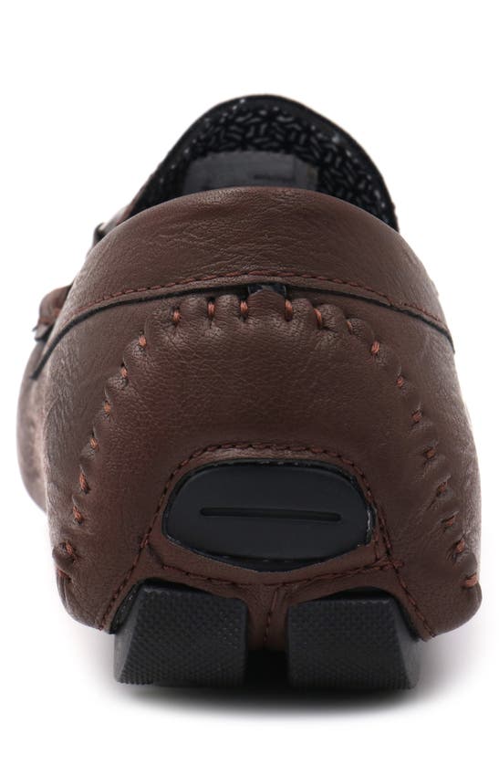 Aston Marc Charter Bit Loafer In Brown
