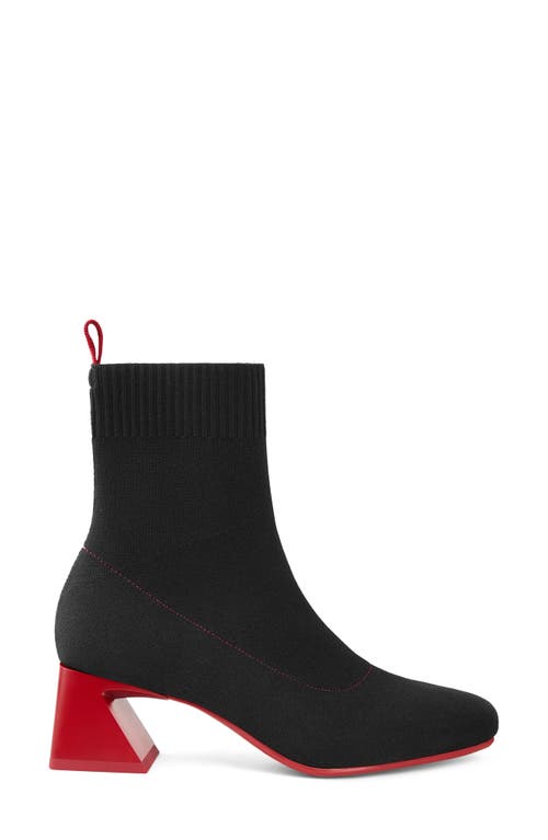 Vivaia Regina Pro Bootie In Black/ruby Red