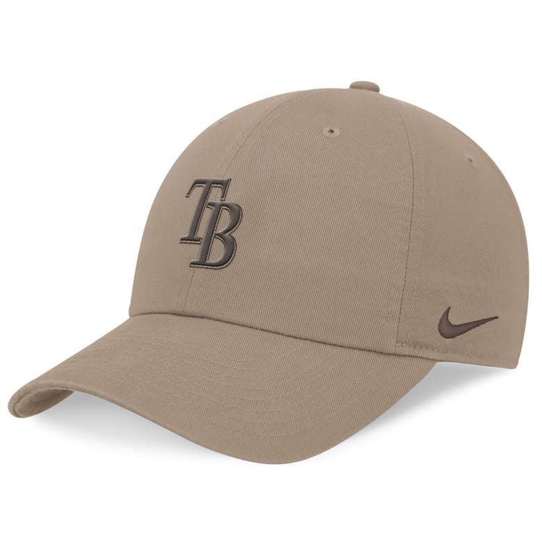 Shop Nike Khaki Tampa Bay Rays Statement Club Adjustable Hat