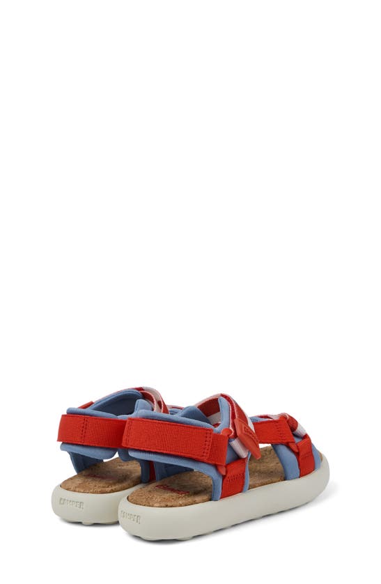 Shop Camper Pelotas Floata Slingback Sandal In Blue/ Red