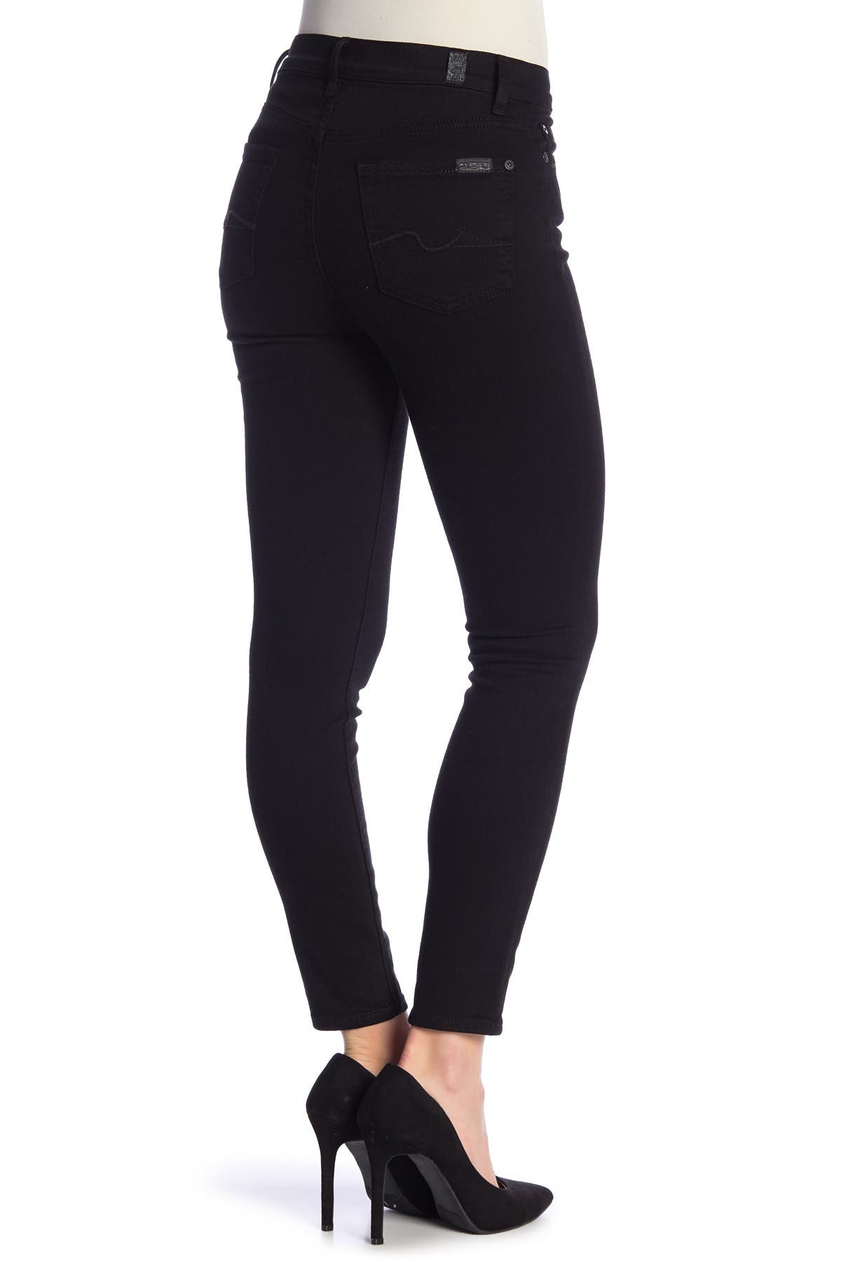7 for all mankind gwenevere high waisted skinny jeans