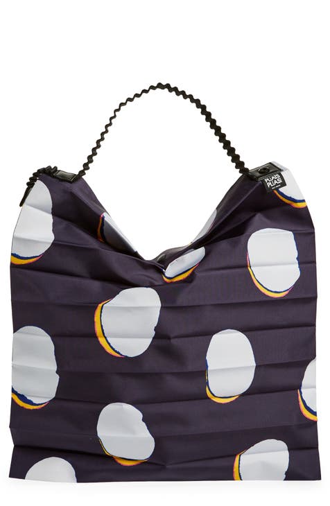 Bean Dots Pleated Tote