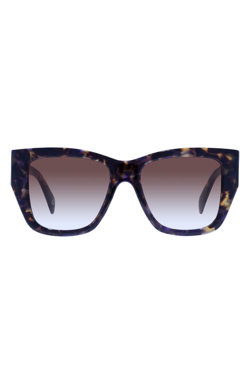 Pallas 52mm Cat Eye Sunglasses in Navy Galaxy Tort
