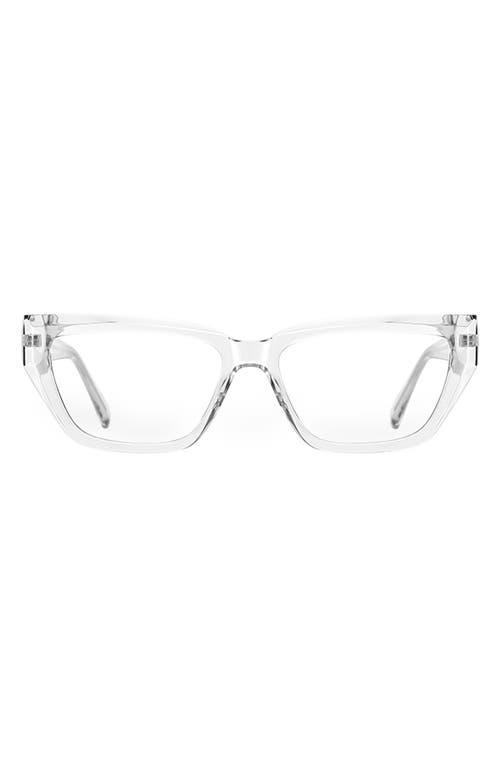 Fifth & Ninth Maya 53mm Geometric Blue Light Blocking Glasses In Clear
