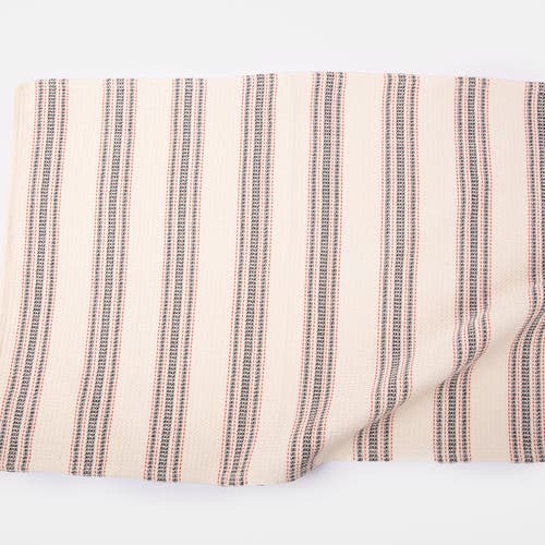 Siafu Home Mistari Striped Tea Towel In Natural