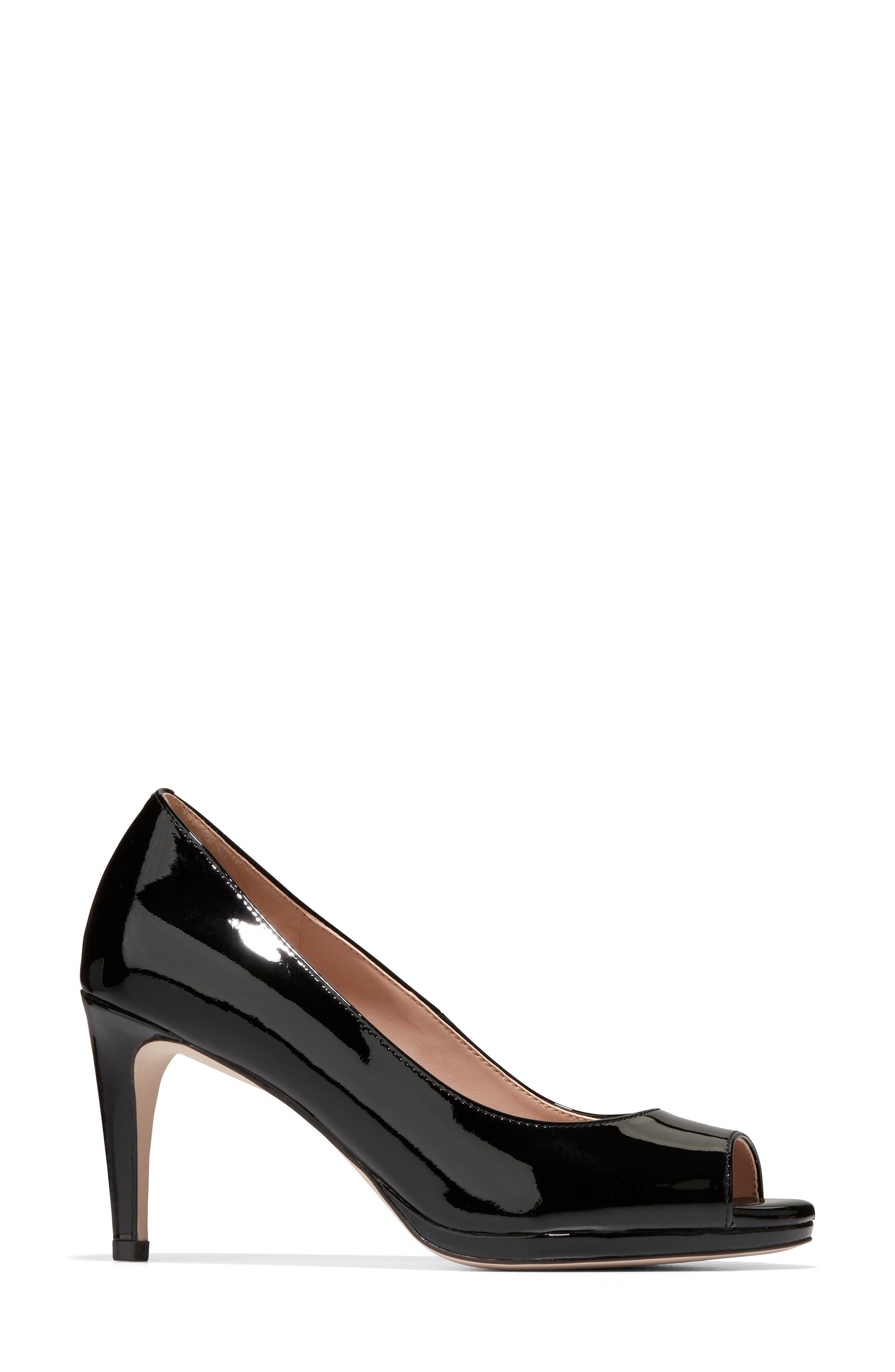 cole haan peep toe