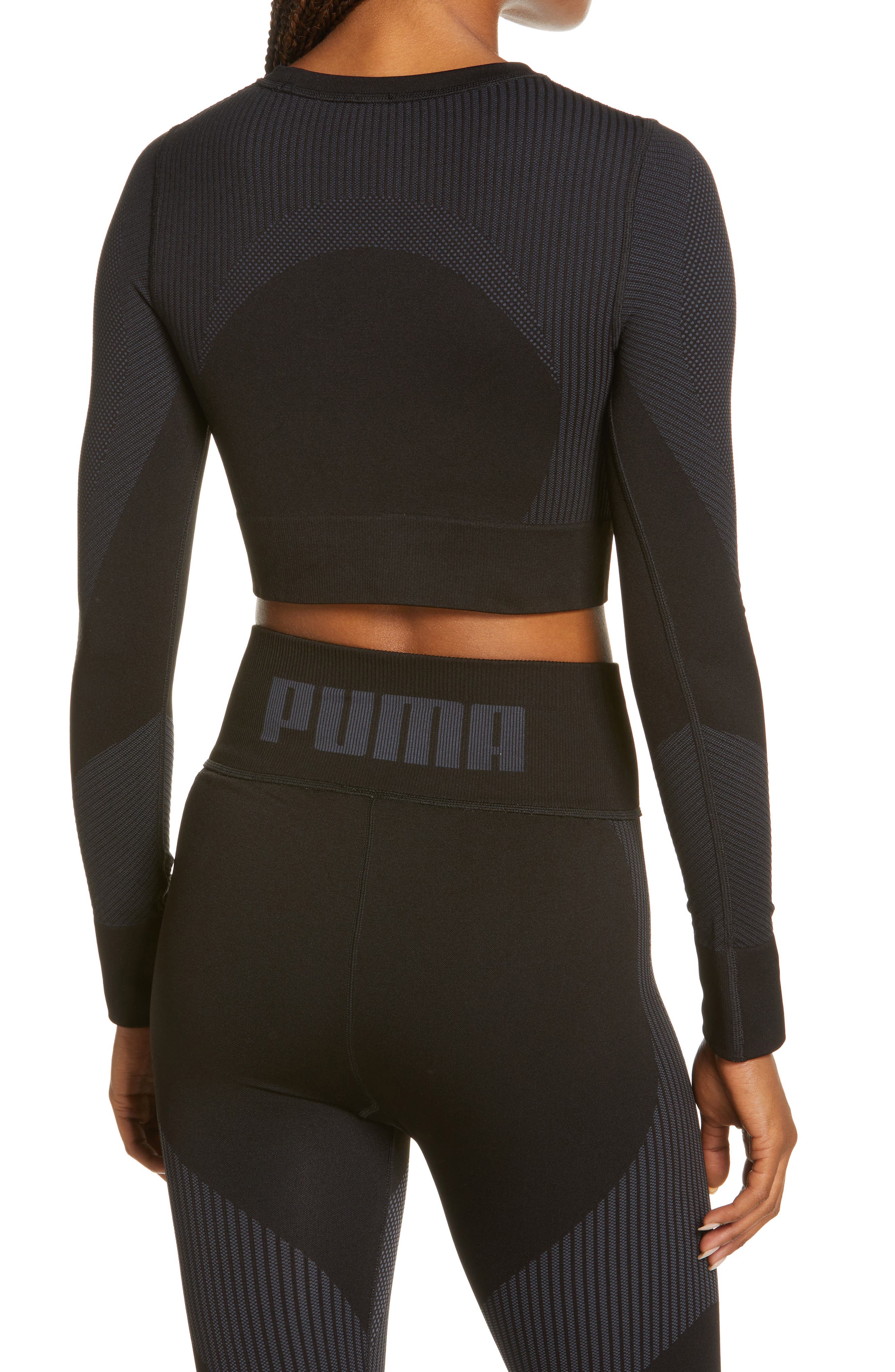 puma black full sleeve t shirt