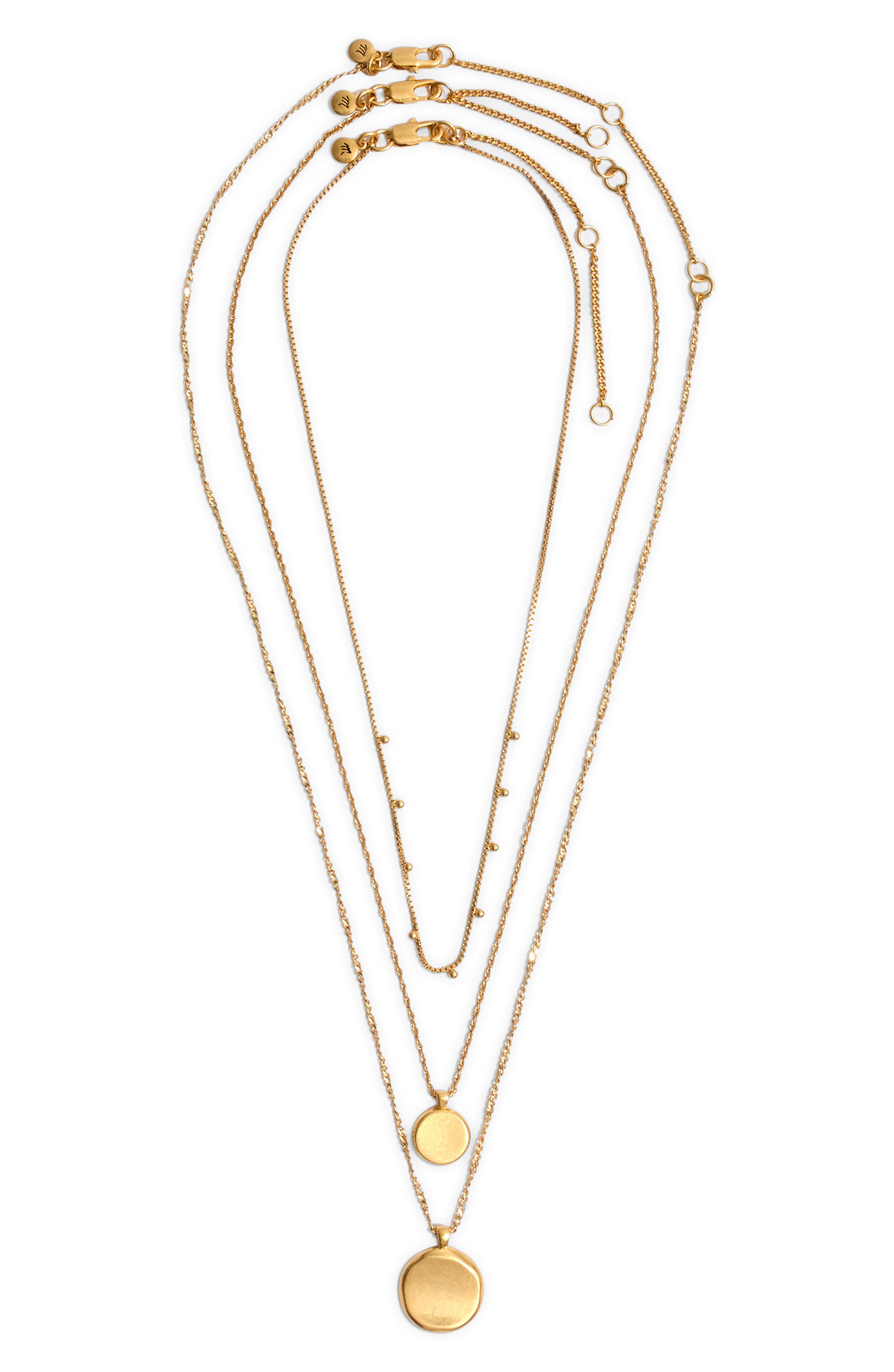 nordstrom rack layered necklace