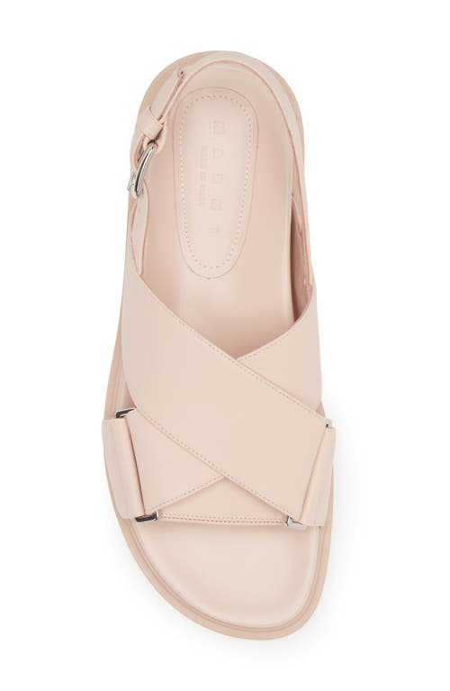 Shop Marni Fussbett Sandal In Ecru