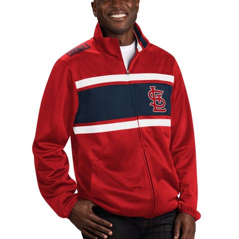 Houston Rockets G-III Sports by Carl Banks Zone Blitz Tricot Full-Zip Track  Jacket - Red/White