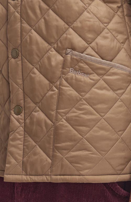 Shop Barbour Heritage Liddesdale Quilted Jacket In Sandstone