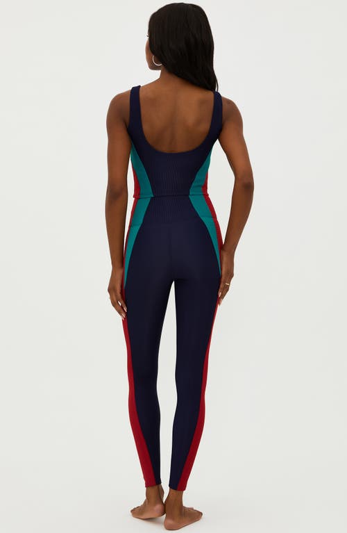 Shop Beach Riot Marty Colorblock Leggings In Ultramarine Colorblock