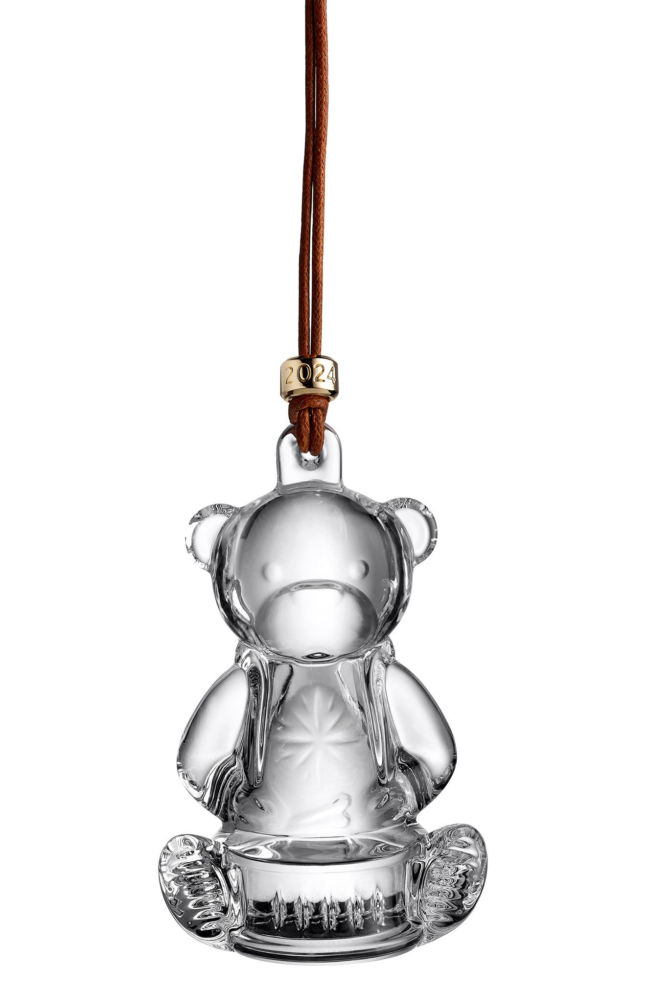 Waterford My First Bear 2024 Crystal Ornament in White 