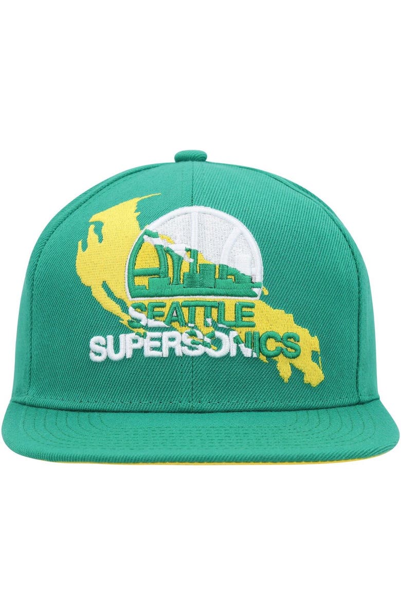 Mitchell & Ness Men's Mitchell & Ness Green Seattle SuperSonics ...