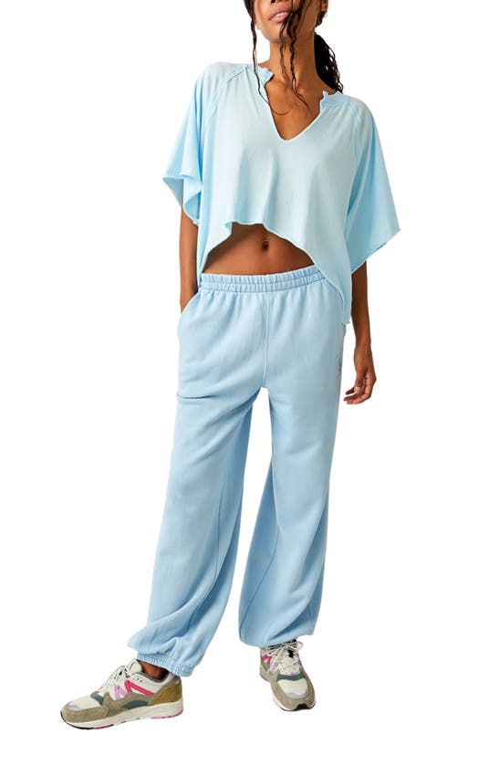 FP MOVEMENT FREE PEOPLE FP MOVEMENT ALL STAR RELAXED FIT COTTON BLEND SWEATPANTS