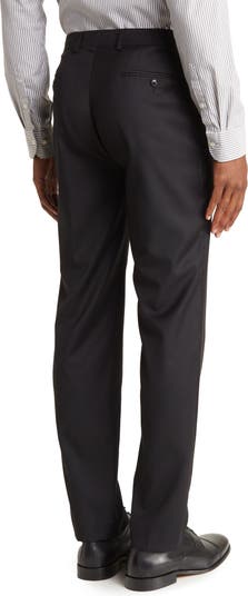 Calvin Klein Slim Fit Suit Separates Linen-Blend Pants