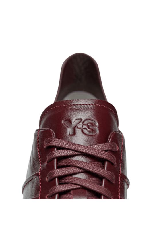Shop Y-3 Country Sneaker In Red/ Red/ Clear Brown