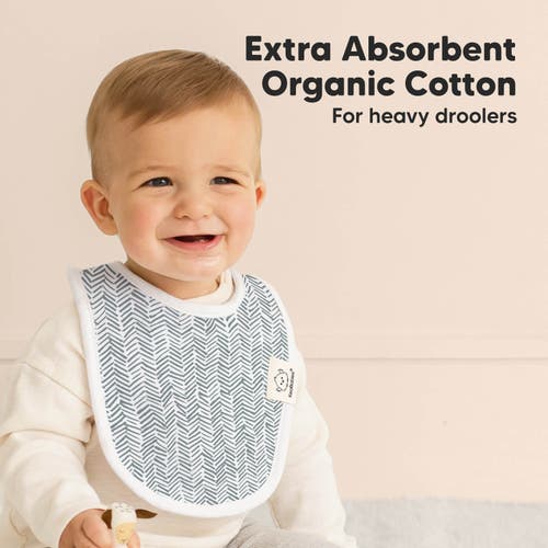 Keababies 8-pack Baby Drool Bibs In Multi