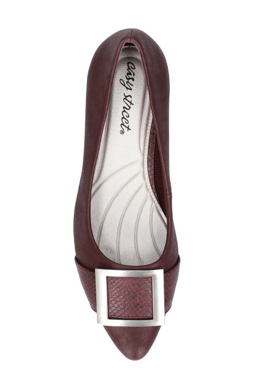 EASY STREET EASY STREET CIDER POINTED TOE PUMP