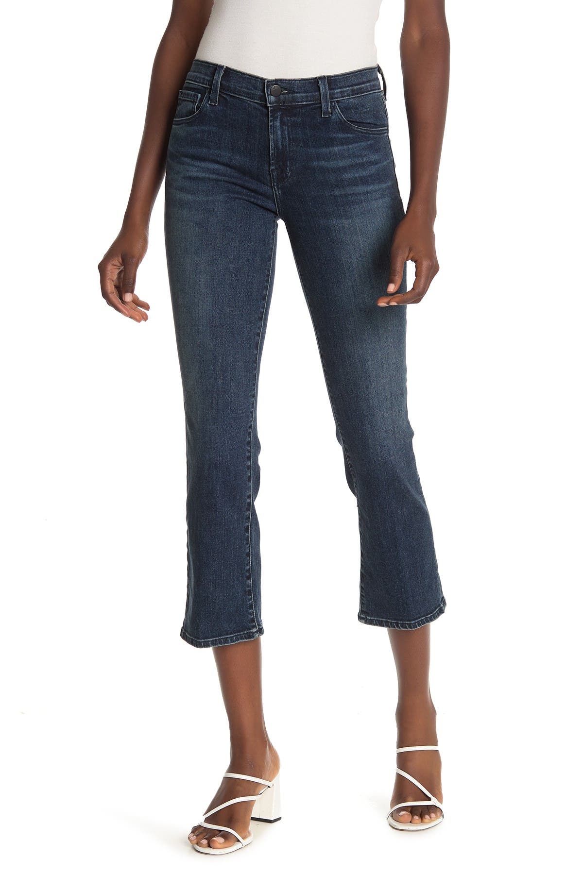 J Brand | Selena Crop Bootcut Jeans 
