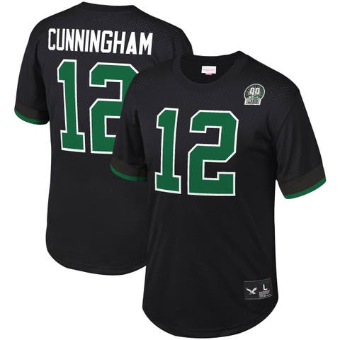 Philadelphia Eagles Randall Cunningham Premier Throwback Mitchell Ness  Replica White Jersey