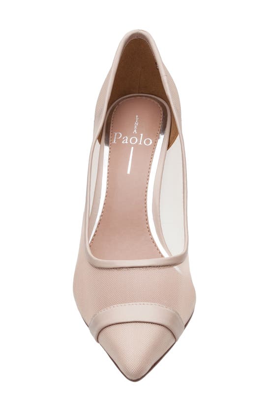 Linea Paolo Persia Pointed Toe Pump In Blush