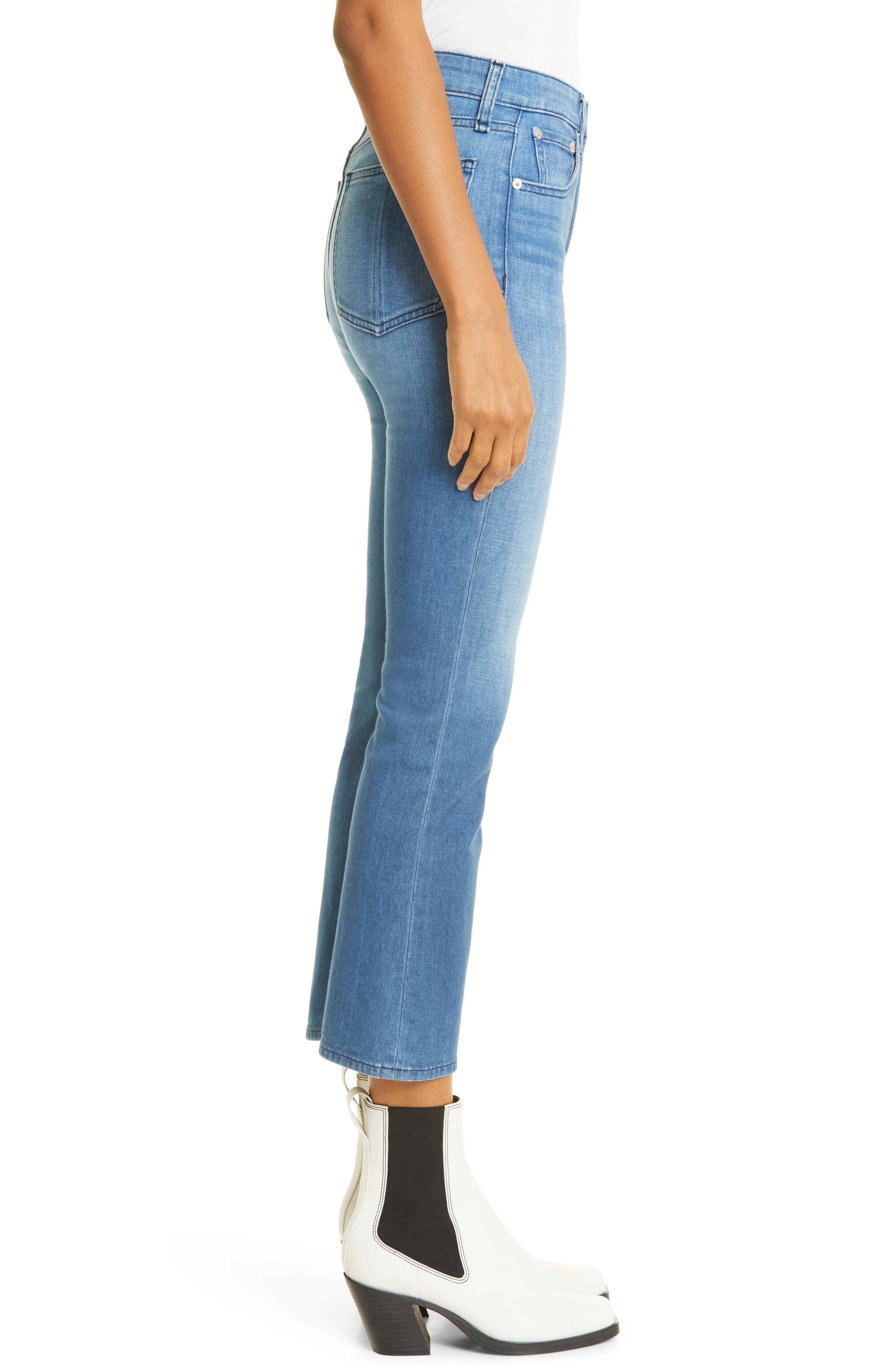 rag \u0026 bone Nina High Waist Ankle Flare 