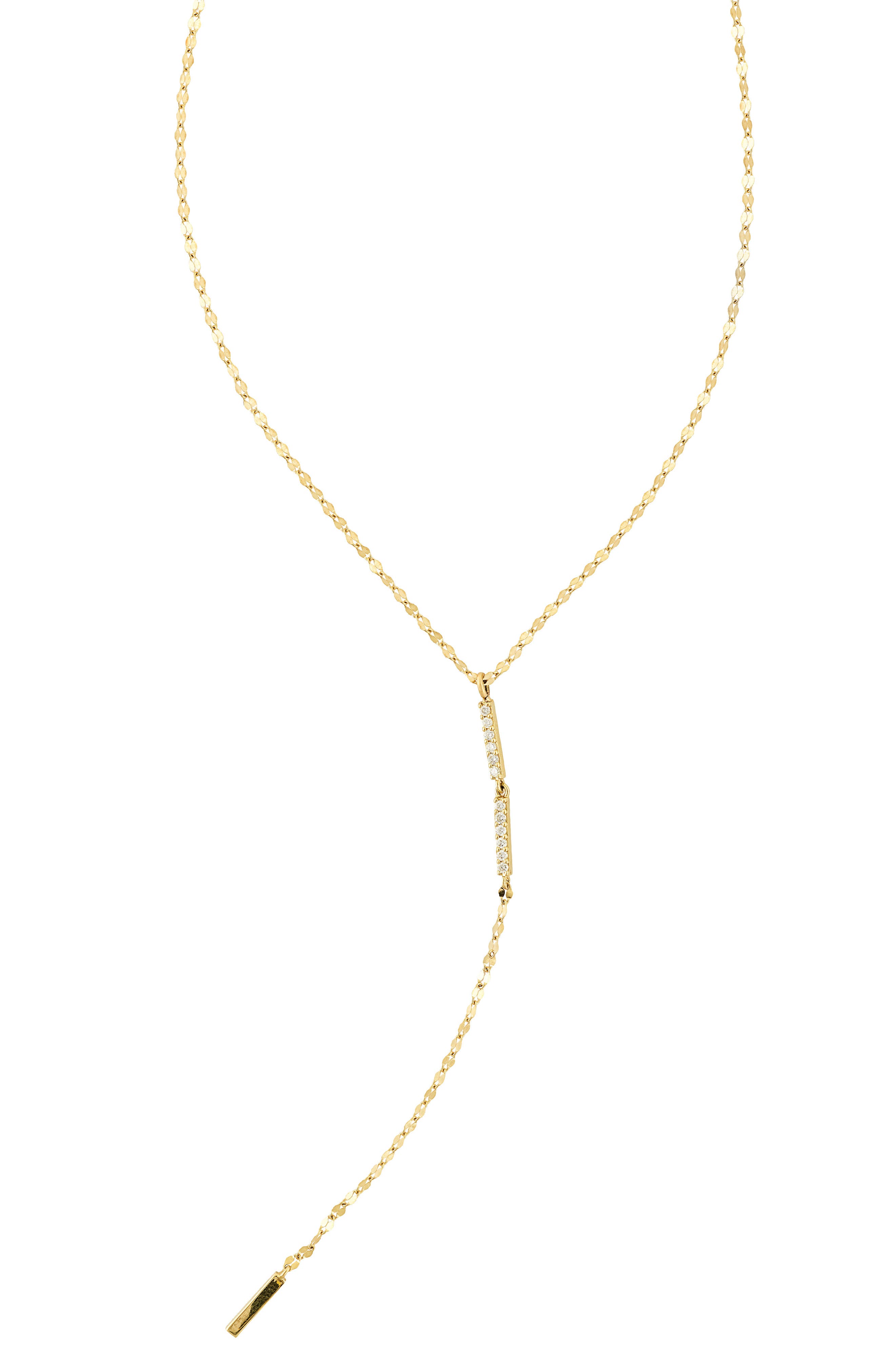 Lana Jewelry Diamond Bar Lariat Necklace Nordstrom