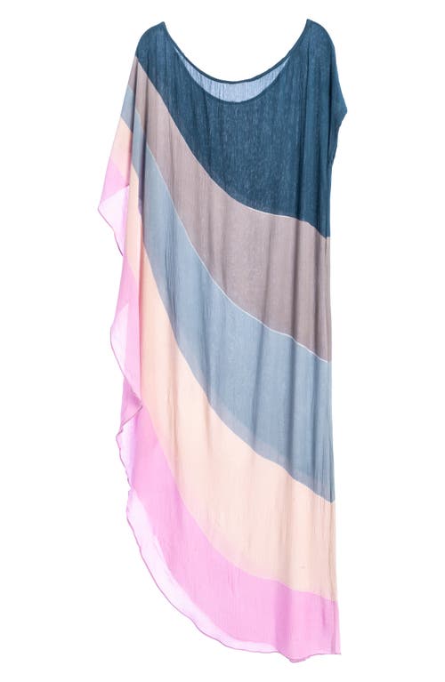 SAACHI SAACHI RAINBOW CAFTAN DRESS