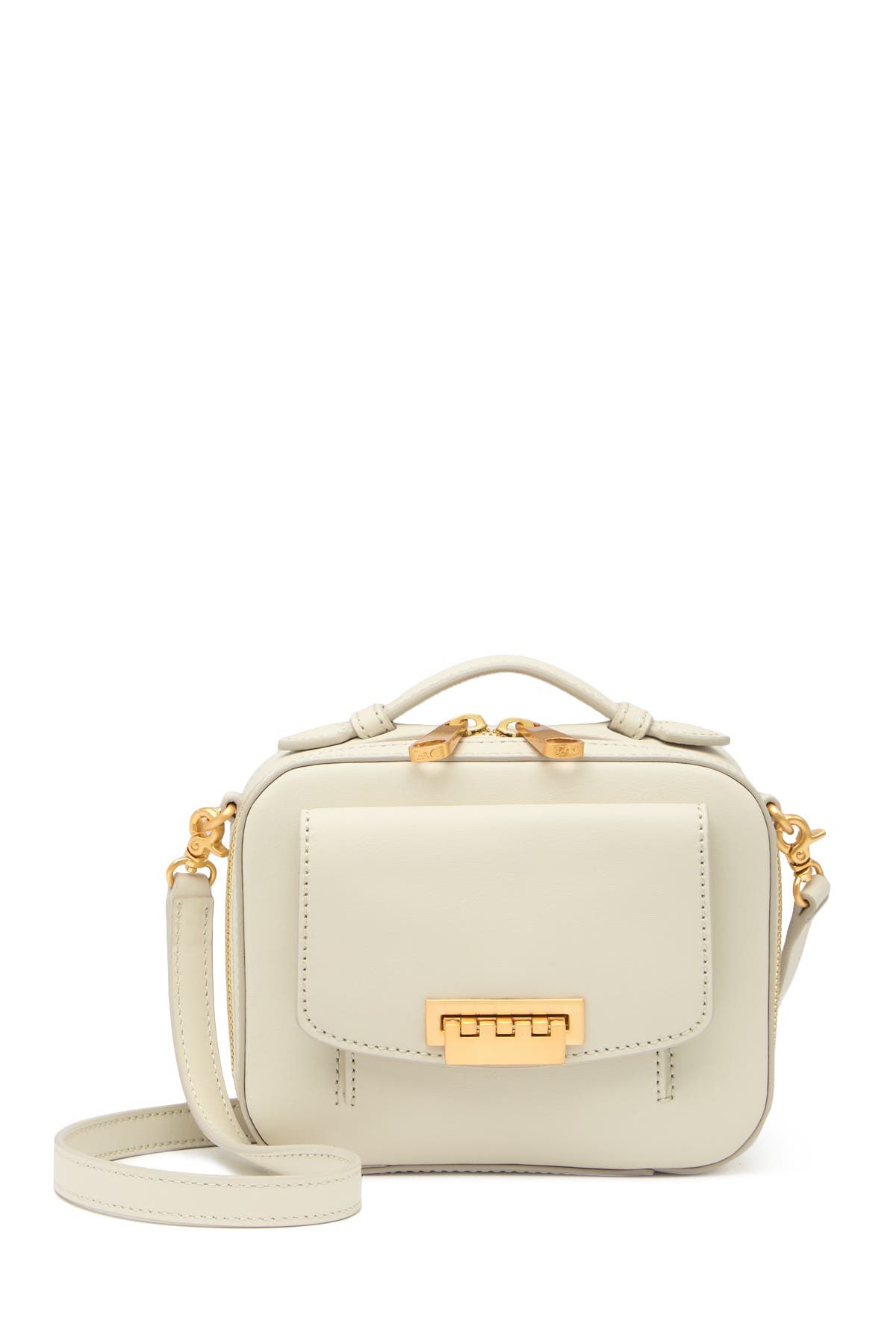 zac zac posen earthette leather crossbody bag