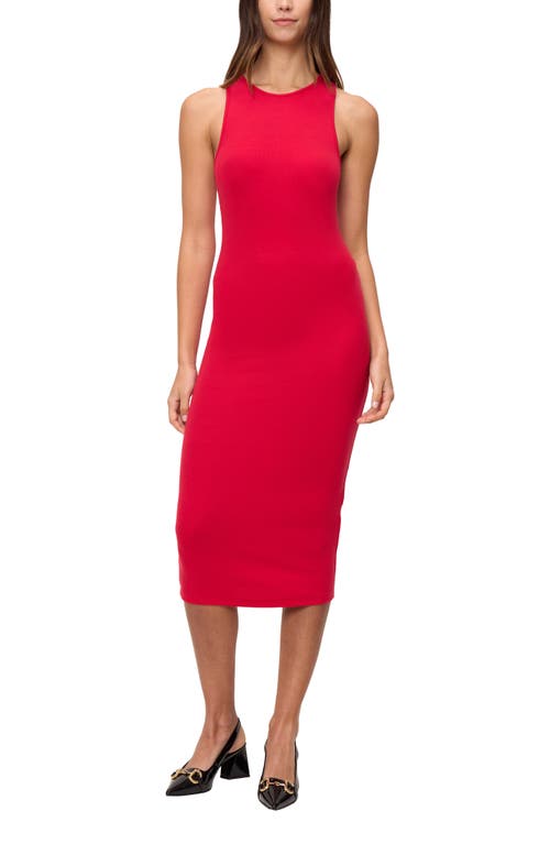 Shop The Standard Stitch The Racerback Midi Dress In Red