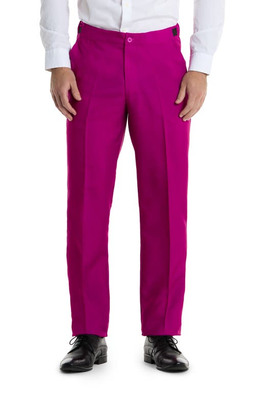 Opposuits Ruby Red Joker 3-piece Tuxedo Set (regular & Big)<br /> In Fuchsia