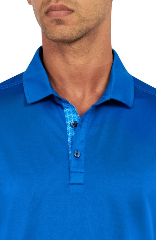 Construct Con.struct Solid Performance Golf Polo In Blue