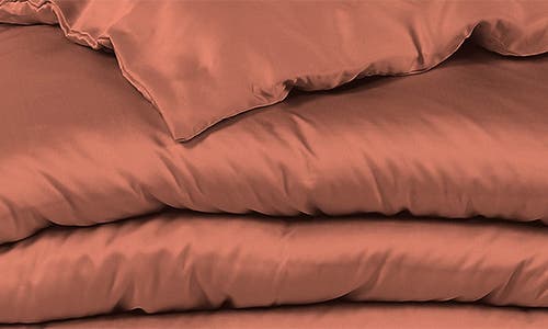 Shop Sijo Airyweight Duvet Cover In Clay