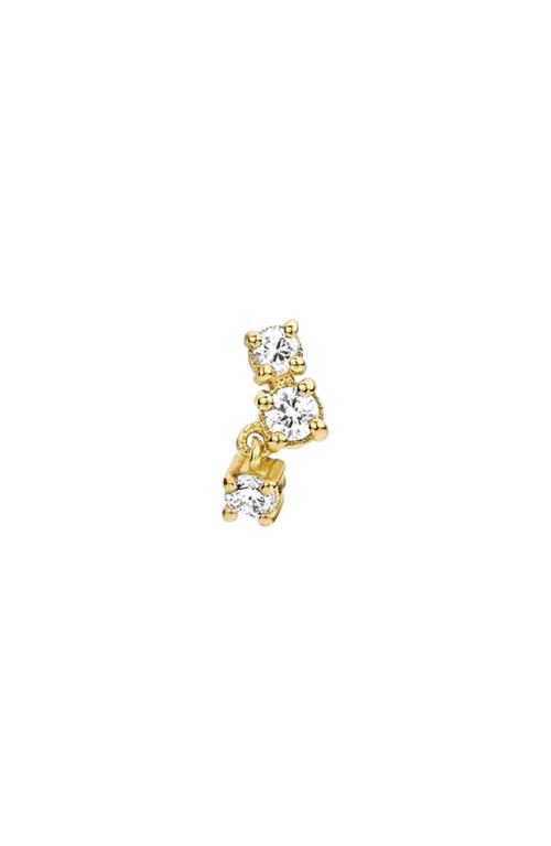 Kimai Lab Grown Diamond Stud Earrings in Yellow Gold