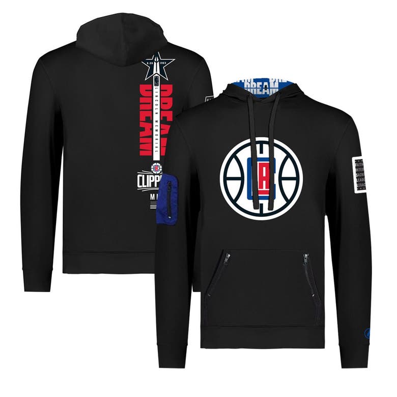 Fisll Unisex  X Black History Collection  Black La Clippers Pullover Hoodie