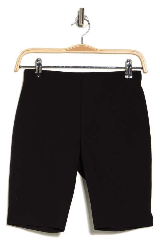 Theory Solid Bike Shorts In Black